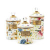 Wildflowers Enamel Small Canister - Yellow by MacKenzie-Childs