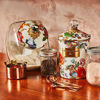 Cookie Jar with Flower Market Enamel Lid - White by MacKenzie-Childs