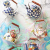 Flower Market 3 Quart Tea Kettle - White  by MacKenzie-Childs