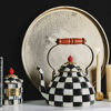 Courtly Check Enamel Canister - Demi by MacKenzie-Childs