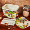Flower Market Recipe Box - White by MacKenzie-Childs