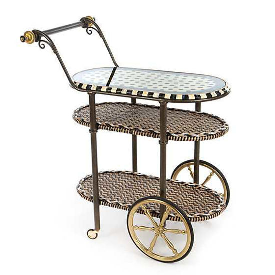 Dotography Bar Cart by MacKenzie-Childs