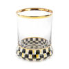 Courtly Check Glass Tumbler by MacKenzie-Childs