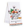 Peaches & Anemones in Colander Dish Towel by MacKenzie-Childs