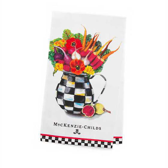 Vegetable Bouquet Dish Towel by MacKenzie-Childs