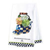 Hydrangea Tea Kettle Dish Towel by MacKenzie-Childs