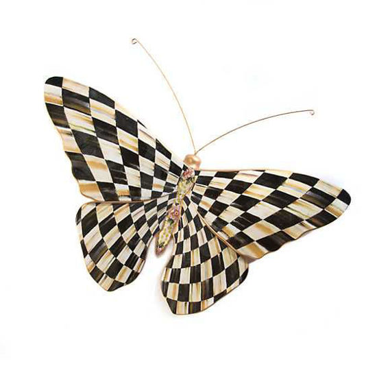 Courtly Check Butterfly Wall Decor by MacKenzie-Childs