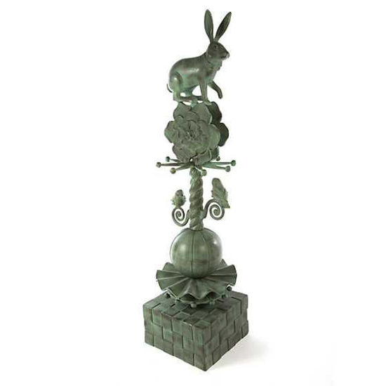 Rabbit Garden Totem by MacKenzie-Childs
