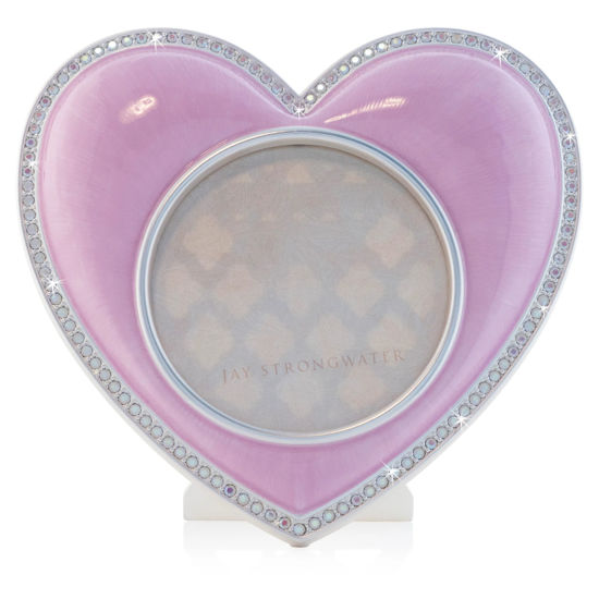 Chantal Heart Frame - Pink by Jay Strongwater