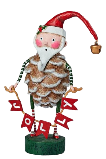 Jolly Jingle Santa by Lori Mitchell