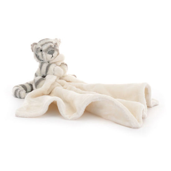 Bashful Snow Tiger Soother by Jellycat