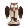 Ceramic Owl with LED Eyes by Creative Co-op