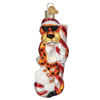 Chester Cheetah On Candy Cane Ornament by Old World Christmas