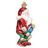 Pickleball Santa Ornament by Old World Christmas