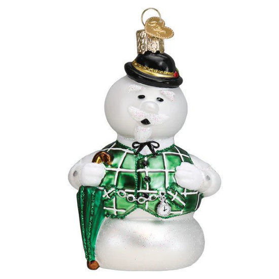 Sam The Snowman Ornament by Old World Christmas