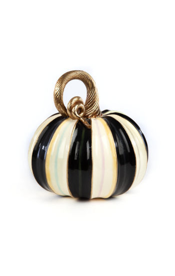 Elegant Stripe Pumpkin - Large by MacKenzie-Childs
