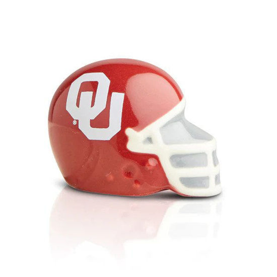 Oklahoma University Helmet Mini by Nora Fleming