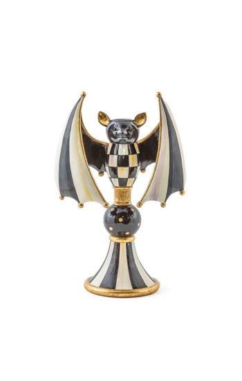 Courtly Check Bat Candle Holder by MacKenzie-Childs