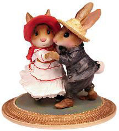 Rabbits Dancing MU-03 by Wee Forest Folk®