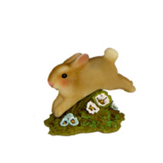 Jumping Bunny (Brown) A-08 by Wee Forest Folk®