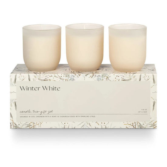 Winter White Votive Candle Trio Gift Set by Illume