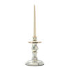 Sterling Check Enamel Candlestick - Small by MacKenzie-Childs