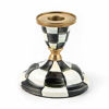 Courtly Check Enamel Candlestick - Short by MacKenzie-Childs