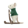 Merry Mouse Skiing by Jellycat