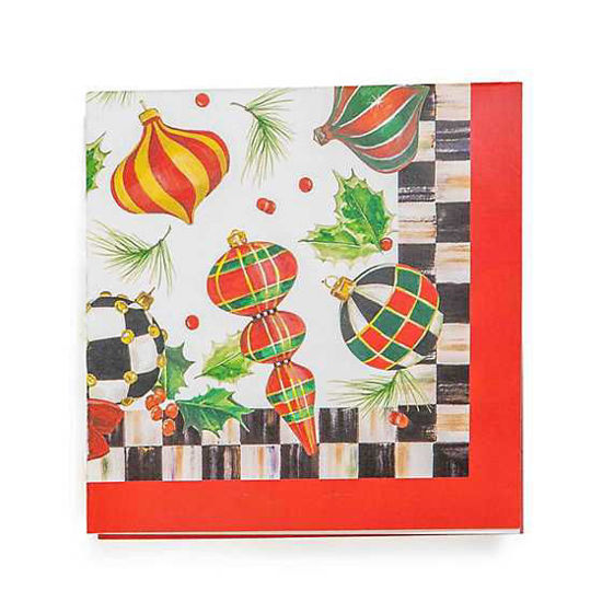 Deck The Halls Paper Napkins - Cocktail by MacKenzie-Childs