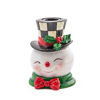 Granny Kitsch Snowman Candle Holder by MacKenzie-Childs
