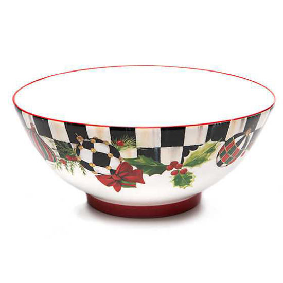 Deck the Halls Serving Bowl by MacKenzie-Childs