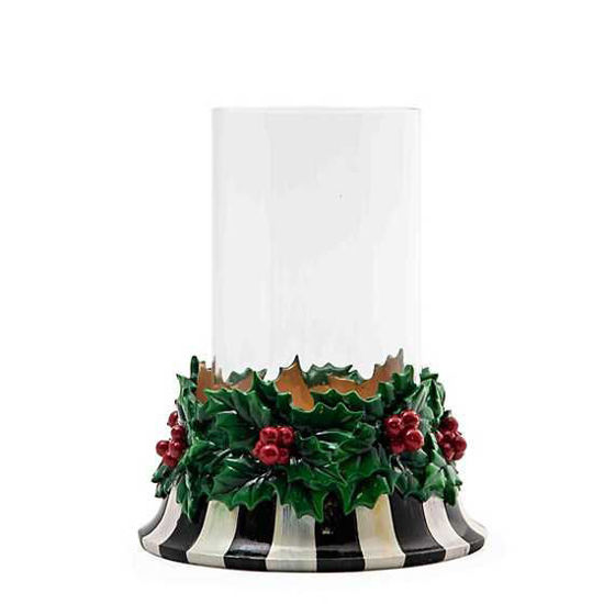 Holly Pillar Candle Holder by MacKenzie-Childs