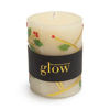 Holly Pillar Candle - 4" by MacKenzie-Childs
