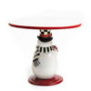 Nostalgia Snowman Pedestal Platter by MacKenzie-Childs