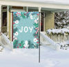 Christmas Joy Garden Flag by Studio M