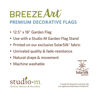 Decorate the Tree Garden Flag by Studio M