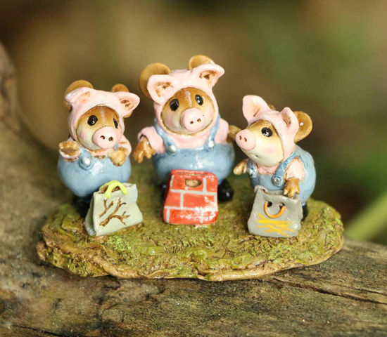 Little Piggies Three M-344d by Wee Forest Folk®