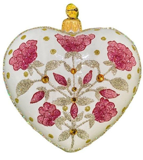 Heart of Posey Ornament by JingleNog
