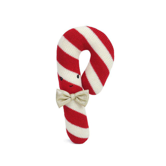 Candy Cane Knit Toy by Mon Ami