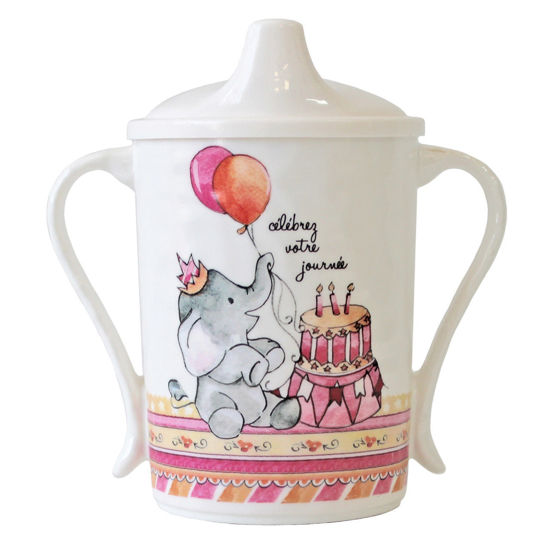 Celebrer Votre Journee 'Celebrate Your Day' Sippy Cup by Baby Cie
