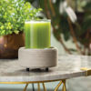 Grey Texture 2-In-1 Classic Fragrance Warmer by Candle Warmer