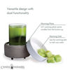 Grey Texture 2-In-1 Classic Fragrance Warmer by Candle Warmer