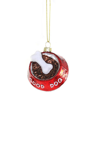 Good Dog Food Bowl Ornament by Cody Foster