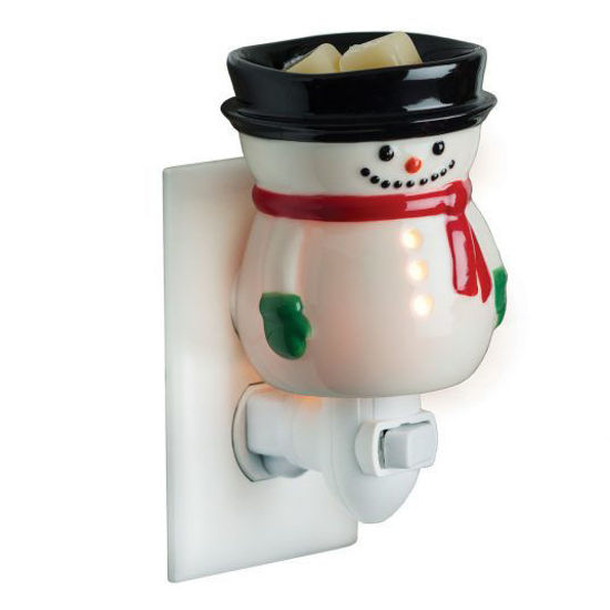 Frosty Flip Dish Pluggable Fragrance Warmer by Candle Warmer