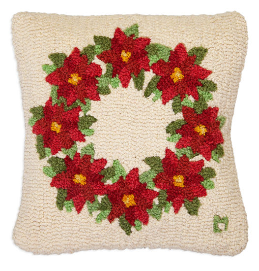 Poinsettia Wreath by Chandler 4 Corners