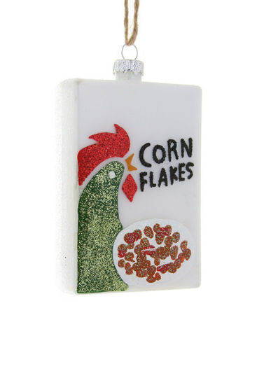 Corn Flakes Box Ornament by Cody Foster