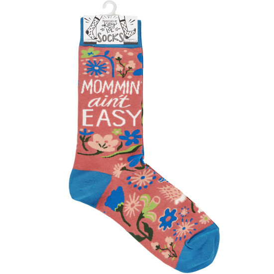 Mommin' Ain't Easy Socks by Primitives by Kathy