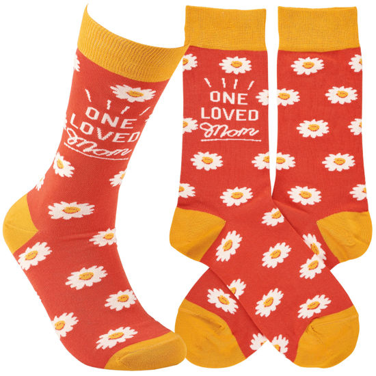 One Loved Mom Socks by Primitives by Kathy
