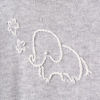 Elephant Knit Jumpsuit w/hat Grey by Elegant Baby