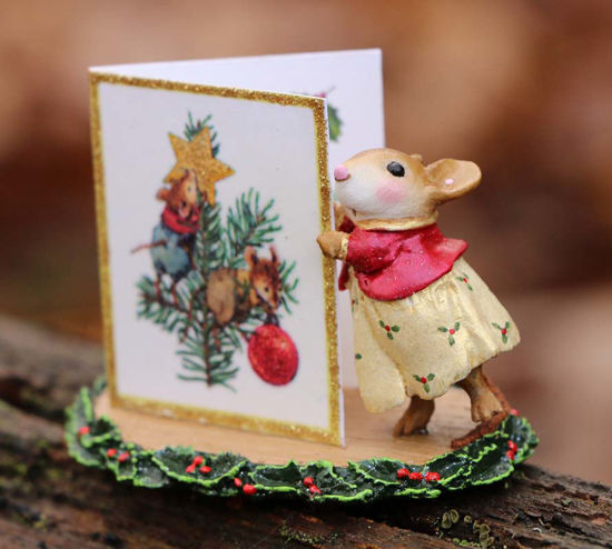 Christmas Greetings! M-627b by Wee Forest Folk®
